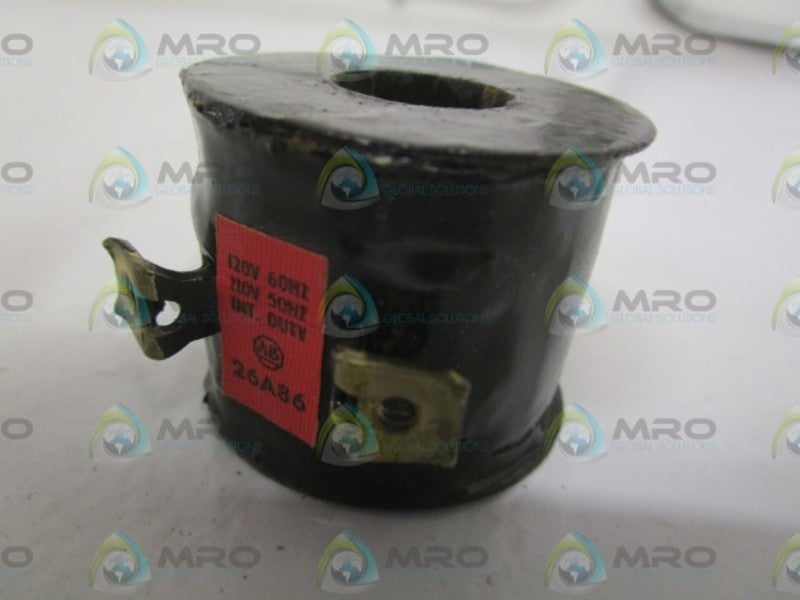 INDUSTRIAL SPARE PART 26A86 120/110V COIL (AS PICTURED)  NSNP