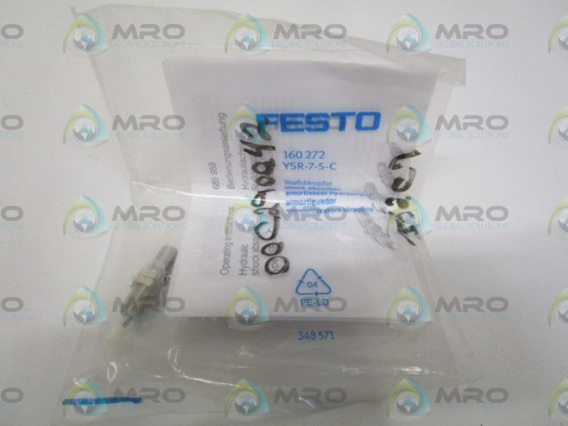 FESTO YSR-7-5-C SHOCK ABSORBER * NEW IN FACTORY BAG *