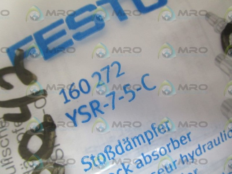 FESTO YSR-7-5-C SHOCK ABSORBER * NEW IN FACTORY BAG *
