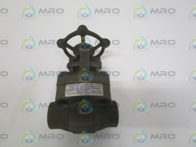 HANCOK 950W-4 VALVE 1/2" *NEW NO BOX*