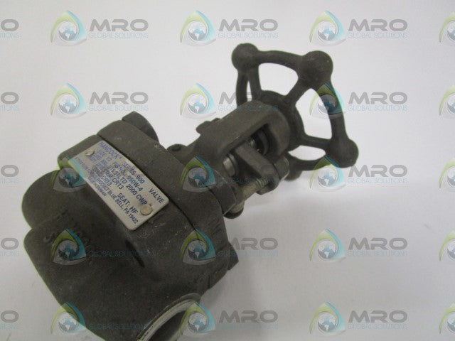 HANCOK 950W-4 VALVE 1/2" *NEW NO BOX*