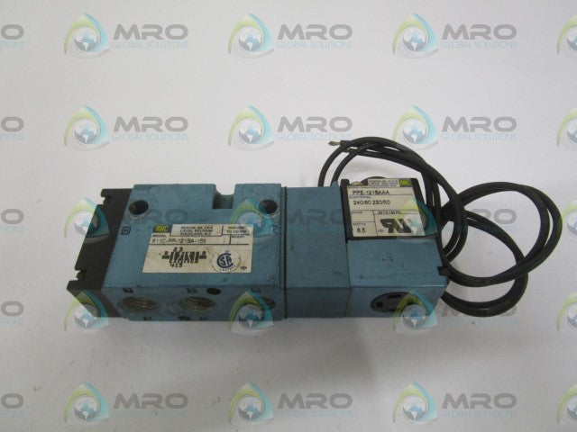 MAC 811C-PP-121BA-155 SOLENOID VALVE *USED*
