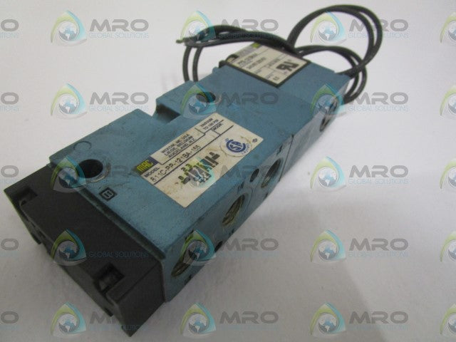 MAC 811C-PP-121BA-155 SOLENOID VALVE *USED*