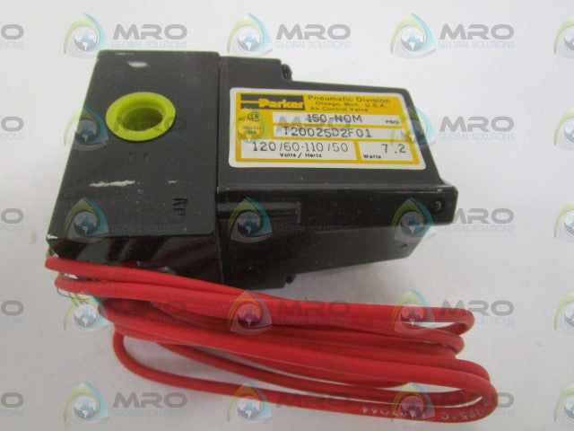 PARKER T20025D2F01 PNEUMATIC VALVE *NEW IN BOX*