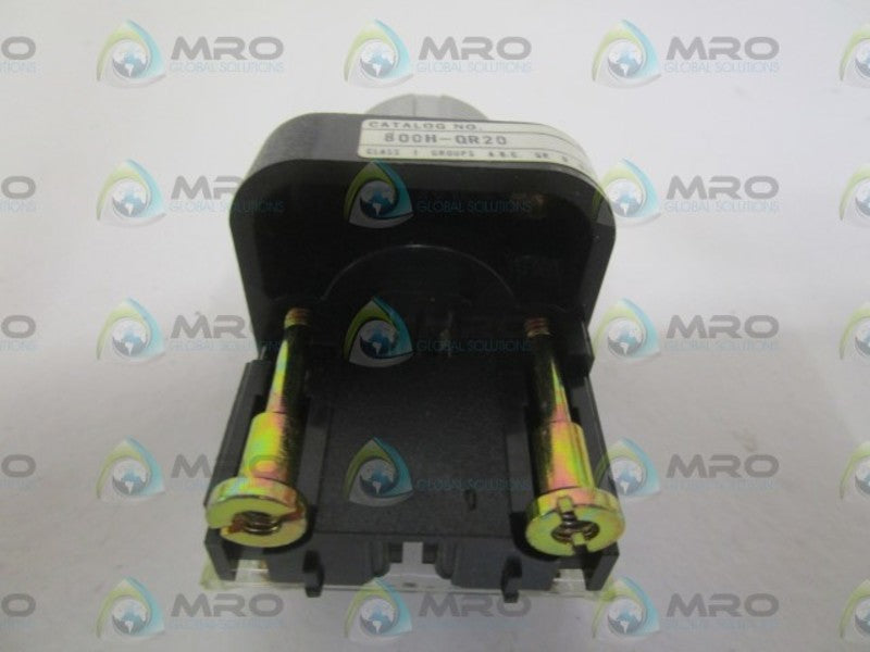 INDUSTRIAL SPARE PART 800H-QR20 SR. C PILOT LIGHT (AS PICTURED)  NSMP
