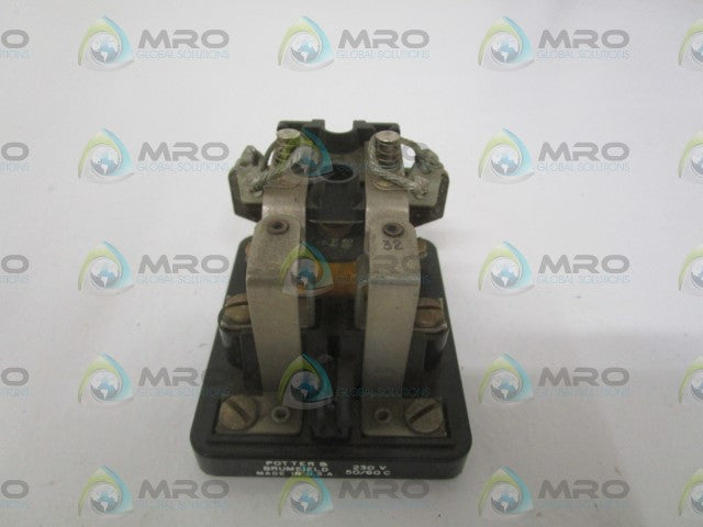 POTTER & BRUMFIELD PR11AY 230V RELAY *USED*