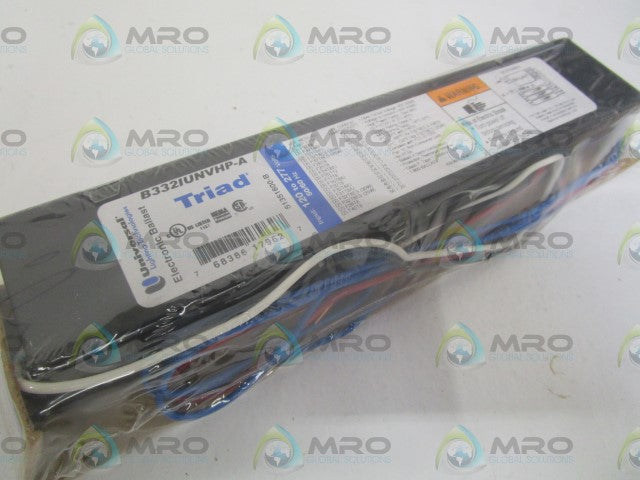 UNIVERSAL B332IUNVHP-A 120-277V BALLAST *NEW IN ORIGINAL PACKAGE*
