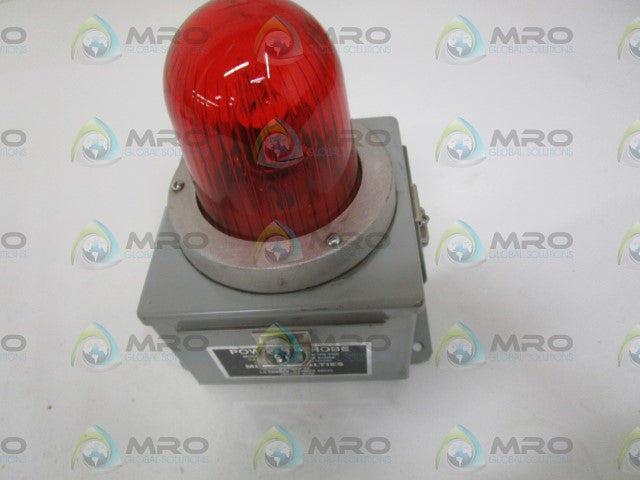 MILL SPECIALTIES 3000 POWER STROBE 250VDC *NEW NO BOX *