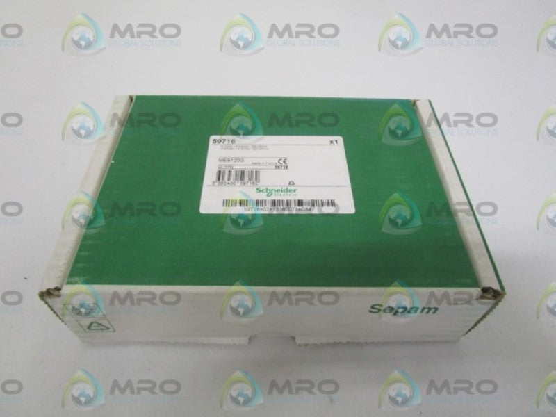SCHNEIDER ELECTRIC 59716 MES120G 14 INPUTS  +6 OUTPUTS MODULE  NSMP