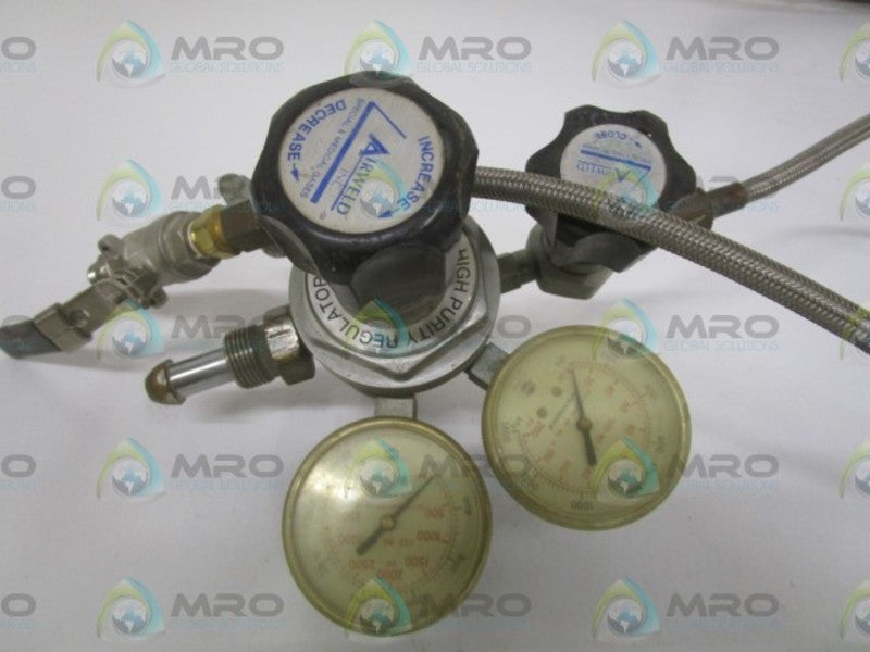 AIRWELD HPT270D HIGH PURITY REGULATOR  UNMP