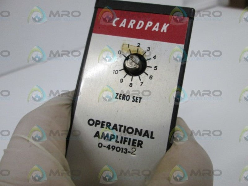 RELIANCE ELECTRIC OPERATIONAL AMPLIFIER 0-49013-2  UNMP
