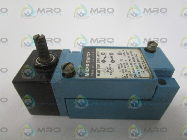 MICROSWITCH LSZ7A1A LIMIT SWITCH *USED*
