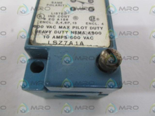 MICROSWITCH LSZ7A1A LIMIT SWITCH *USED*