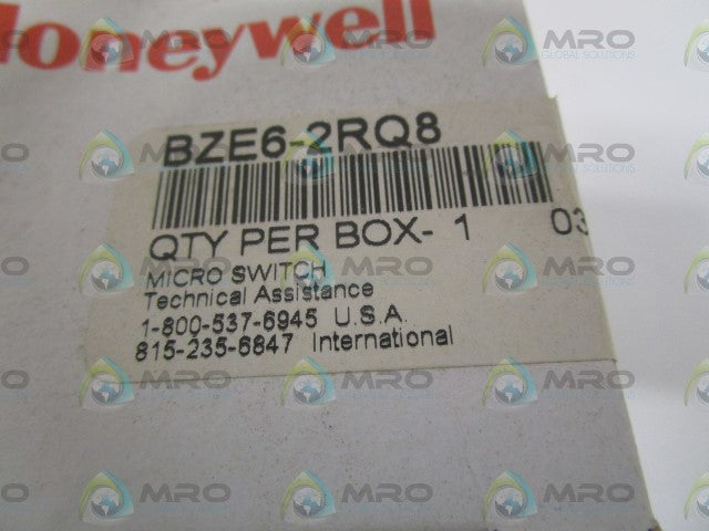 HONEYWELL BZE6-2RQ8 LIMIT SWITCH *FACTORY SEALED*