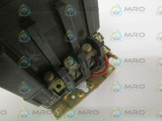 SQUARE D 8536-SCG3 MOTOR STARTER 110/120V *USED*