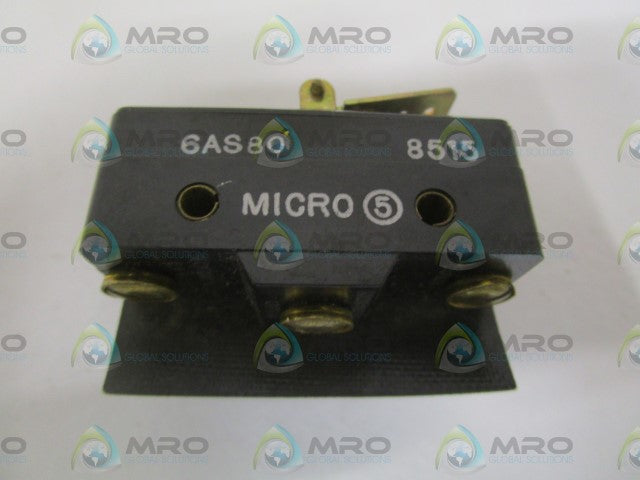 MICROSWITCH 6AS80 LIMIT SWITCH *NEW NO BOX*