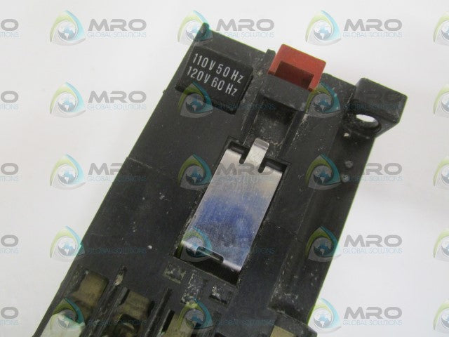 SQUARE D 8502-PD3.10E SER. B CONTACTOR 110/120V *USED*