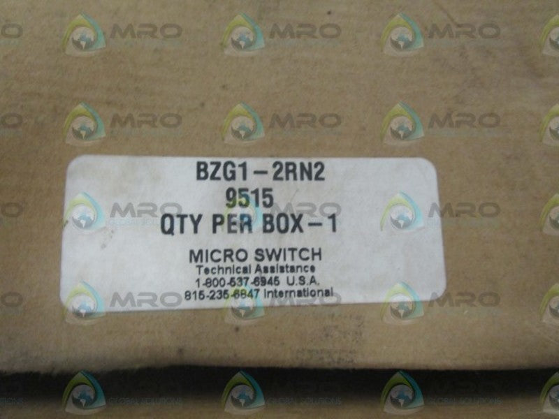 HONEYWELL BZG1-2RN2 LIMIT SWITCH *NEW IN BOX*