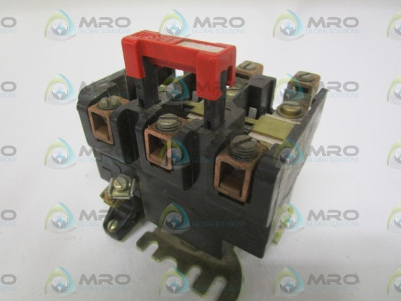 SQUARE D 9065-SEO-8 OVERLOAD RELAY *USED*