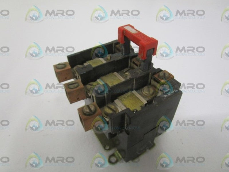 SQUARE D 9065-SEO-8 OVERLOAD RELAY *USED*