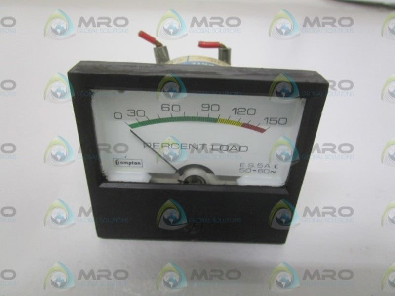 CROMPTON INSTRUMENTS 233-02AA-LS1H 0-150 UNMP