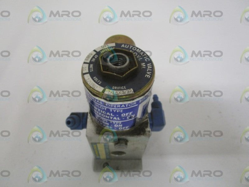 AUTOMATIC VALVE 404B-B3 UNMP