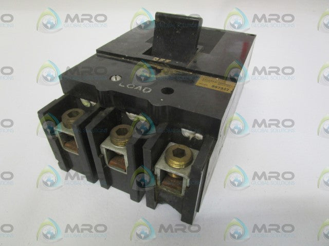 SQUARE D 997327 CIRCUIT BREAKER 225A (CHIPPED AS PICTURED) *USED*