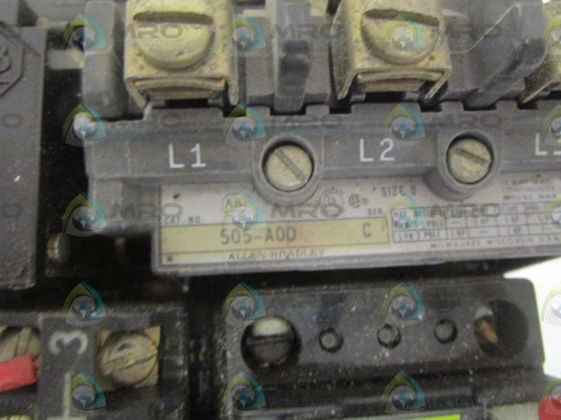 ALLEN BRADLEY 509-AOD SER. B UNMP