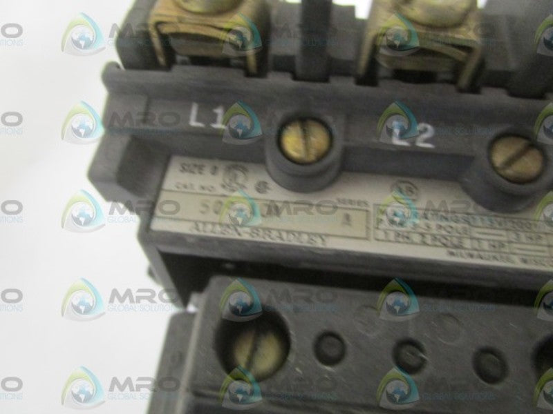 INDUSTRIAL SPARE PART 509-AOA SER. A 115-120V  UNMP