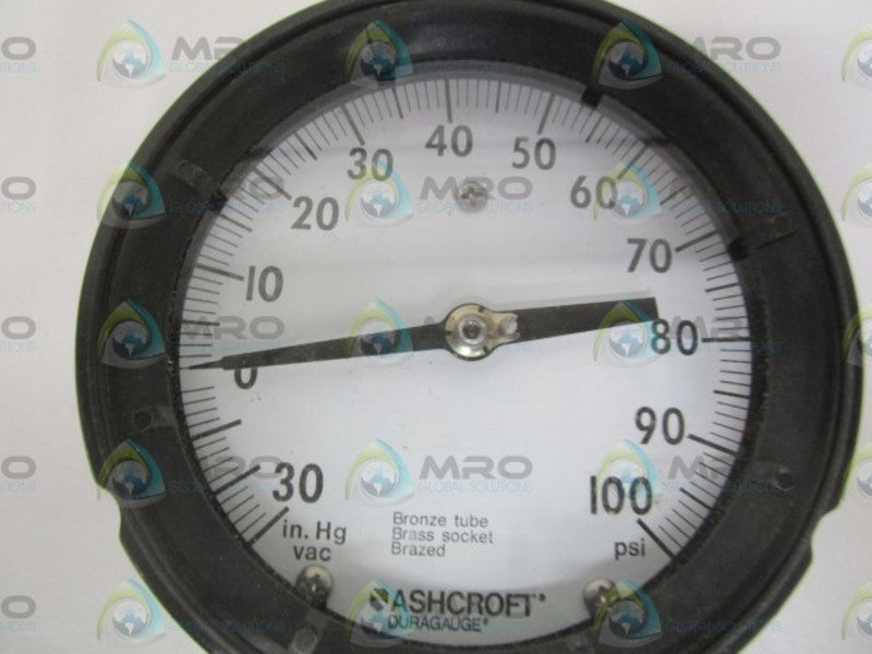 ASHCROFT 30-100 30IN. 100PSI NSNP