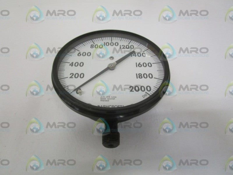 ASHCROFT 0-2000PSI NSNP