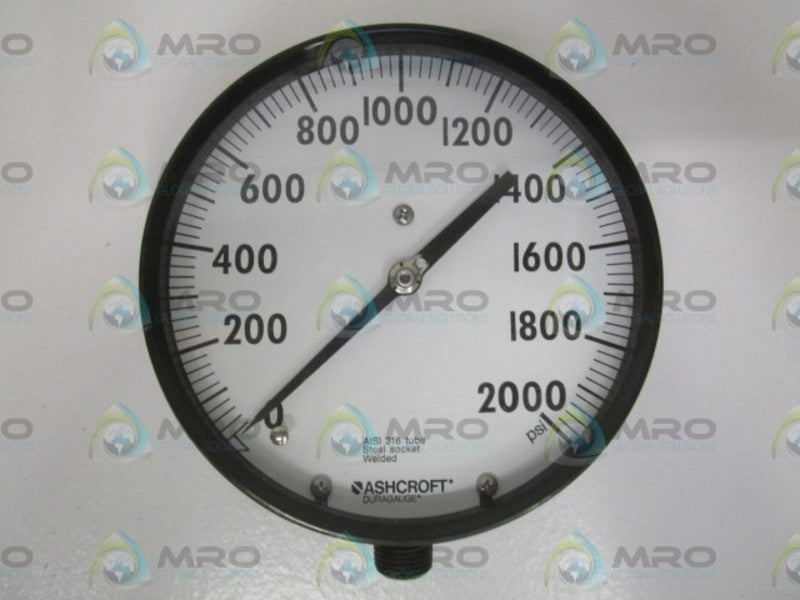 ASHCROFT 0-2000PSI NSNP