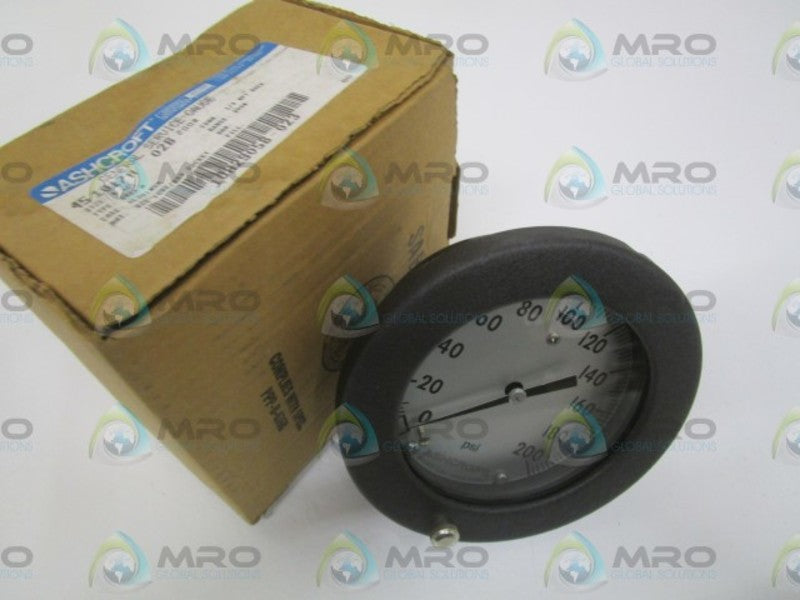 ASHCROFT 451017A02B-200# 0-200PSI  NSMP