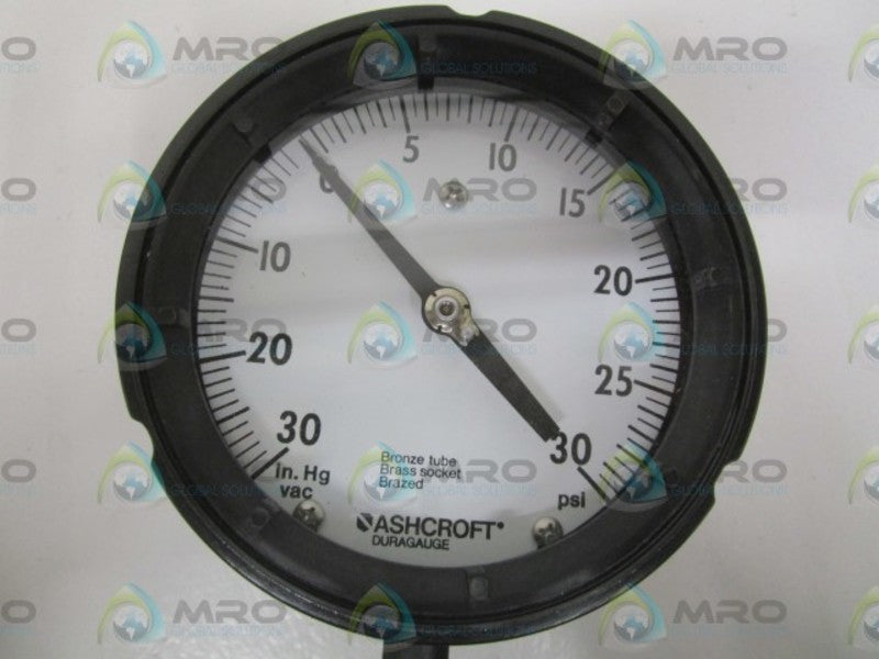 ASHCROFT 451279AS02L-30IMV&30# 30-0IMV 0-30PSI  NSMP