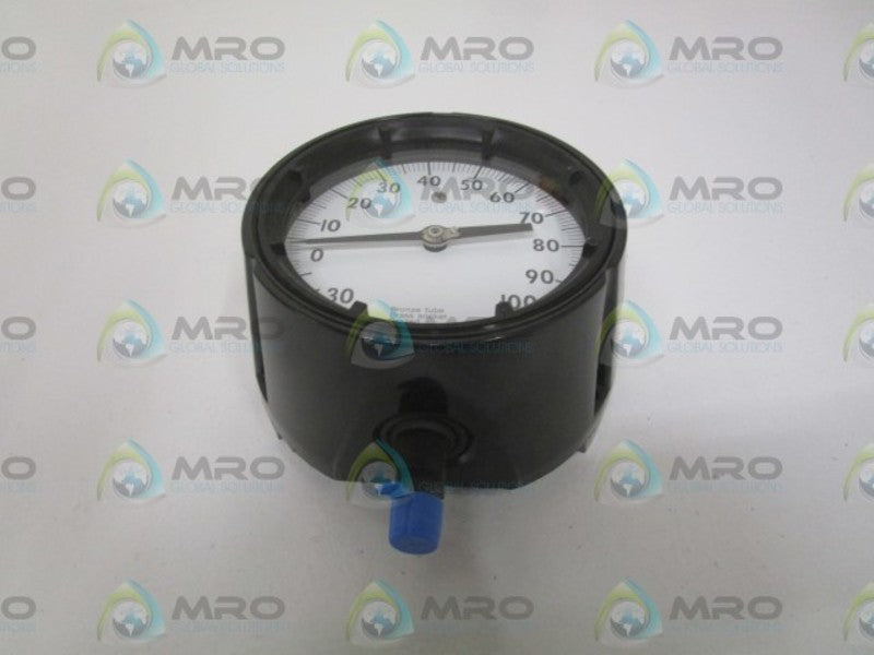 ASHCROFT 451279AS02L-30IMV&100# 30-0IMV 0-100PSI  NSMP
