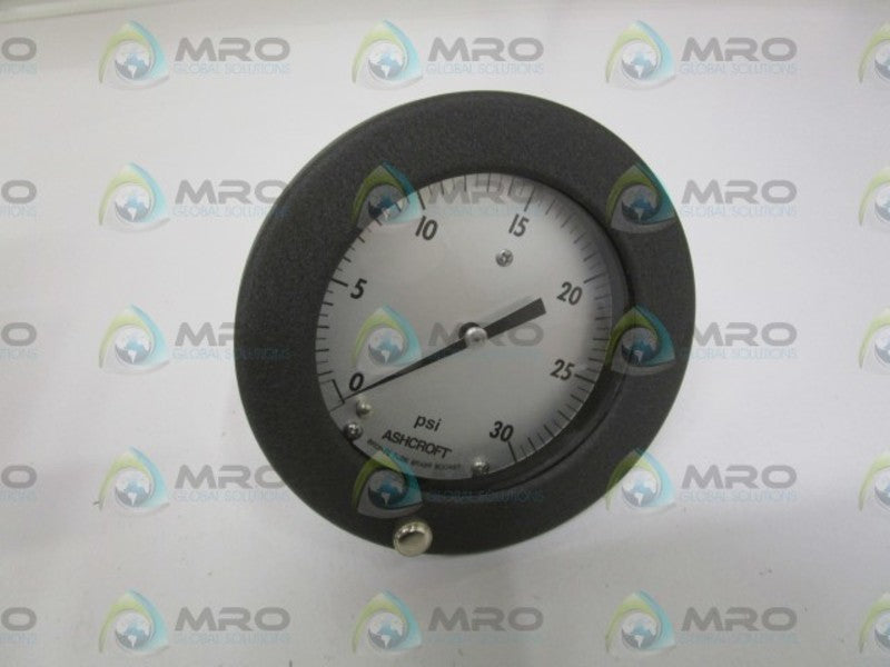 ASHCROFT 451017A02B-30# 0-30 PSI NSMP