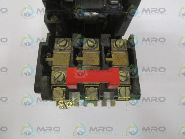 SQUARE D 8536-SAO12S STARTER *USED*