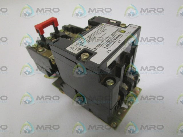SQUARE D 8536-SAO12S STARTER *USED*