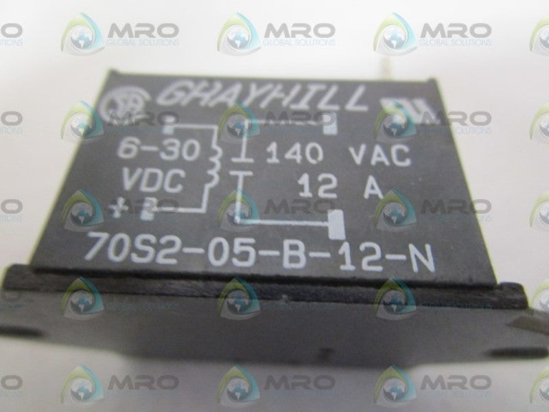GRAYHILL 70S2-05-B-12-N RELAY CUBE NSNP