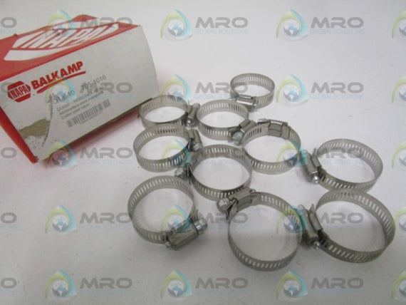 LOT OF 10 NAPA 705-1016 HOSE CLAMP *NEW IN BOX*