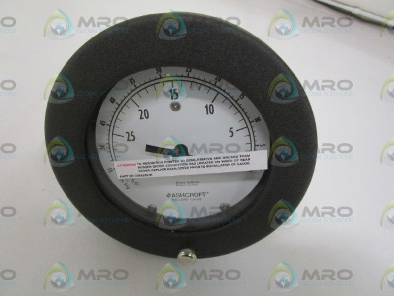 ASHCROFT 30-0 30in. H2O VAC-0 BELLOWS GAUGE  NSNP