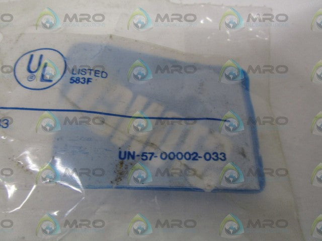 STONCO UN-57-00002-033 COVER *NEW IN FACTORY BAG*