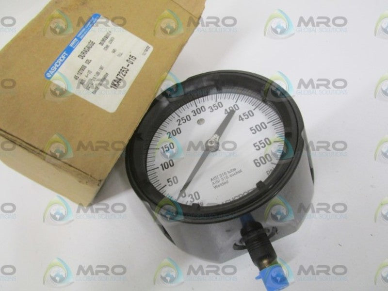 ASHCROFT 451279SS02L-30IMV&600# 30-0IMV 0-600PSI  NSMP