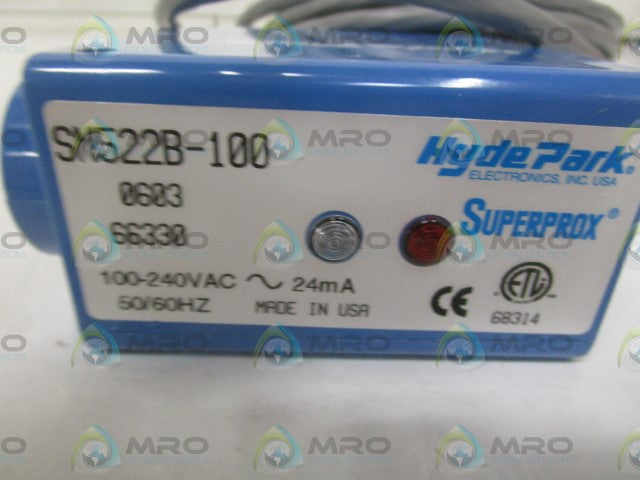 HYDE PARK SM522B100 ULTRASONIC SENSOR *NEW IN BOX*