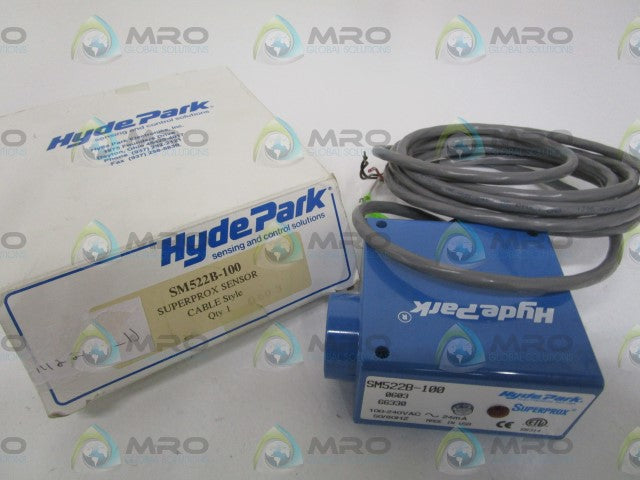 HYDE PARK SM522B100 ULTRASONIC SENSOR *NEW IN BOX*