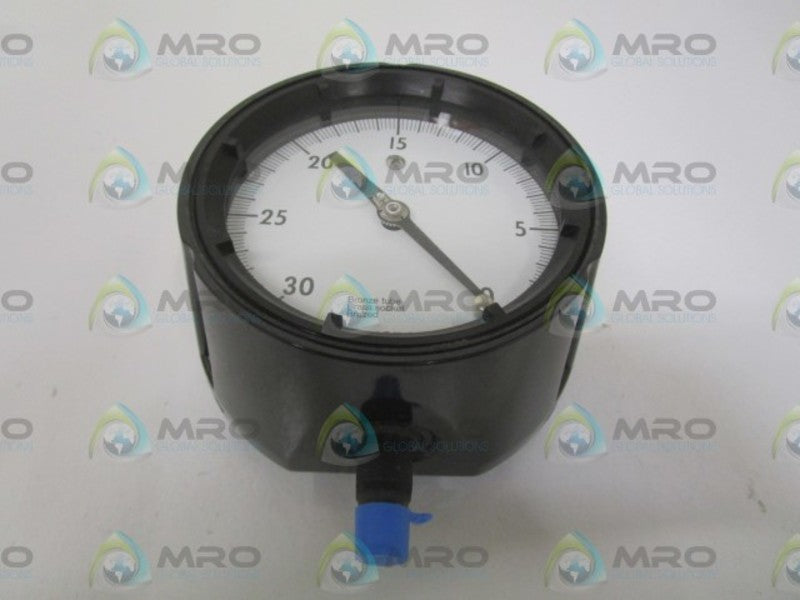 ASHCROFT 451279AS02L VACUUM DURAGAUGE 0-30" Hg  NSMP