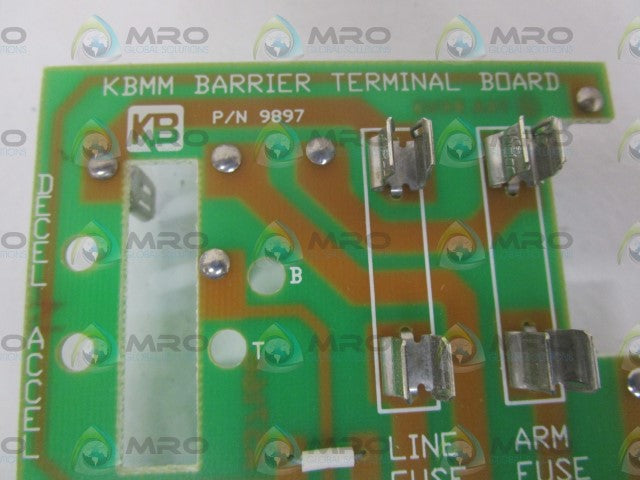 KB ELECTRONICS 9897 KBMM BARRIER TERMINAL BOARD *NEW IN BOX*