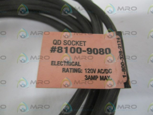 TOLOMATIC 8100-9080 QD SOCKET CABLE *NEW NO BOX*