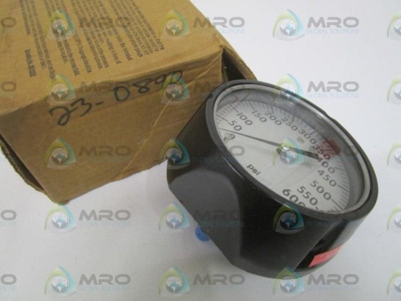ASHCROFT 0-600PSI PRESSURE GAUGE  NSMP