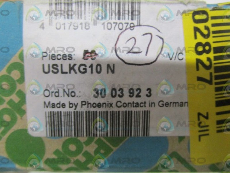 PHOENIX CONTACT  USLKG10N TERMINAL BLOCK  NSMP